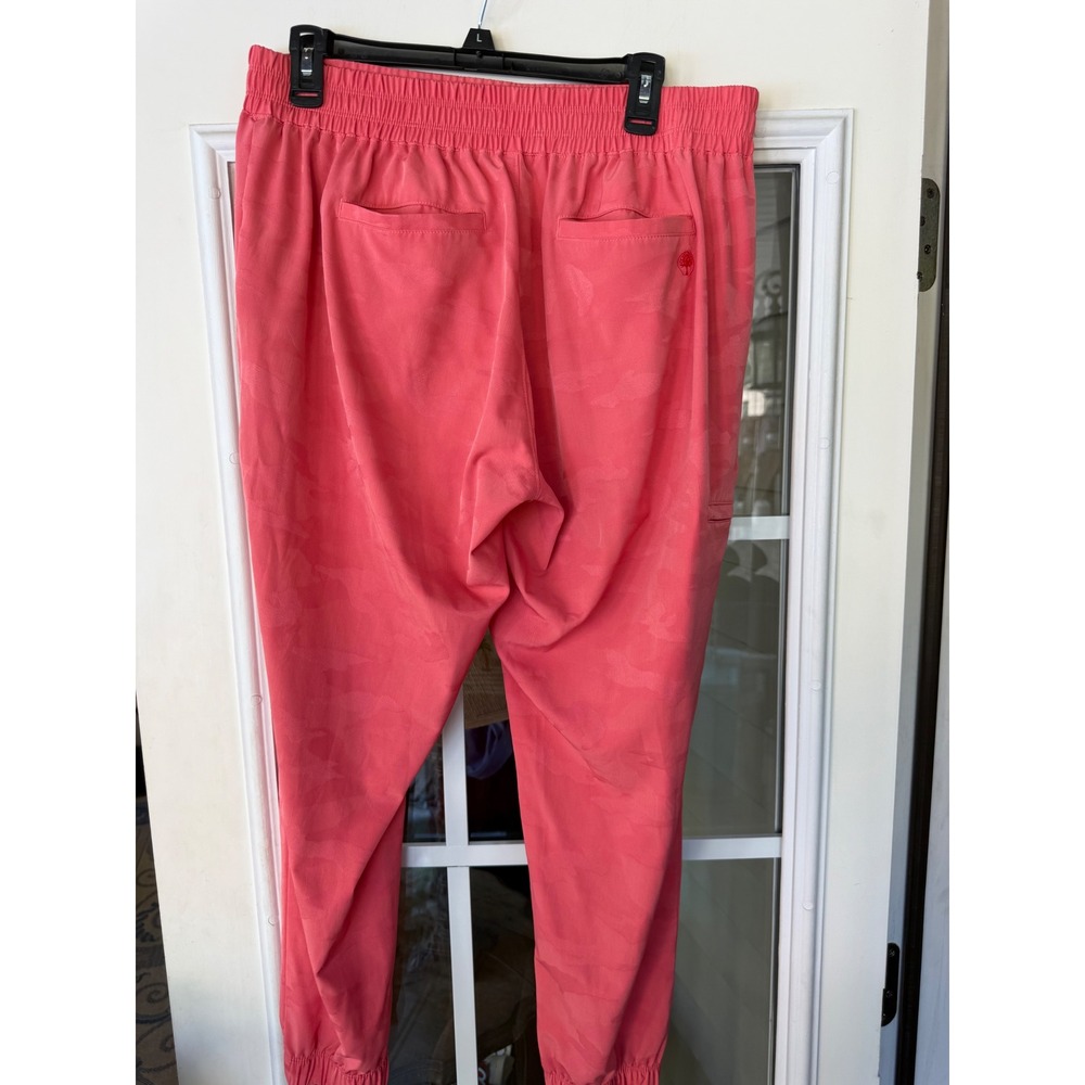 Healing Hands Purple Label Tate jogger scrub pants LP French rose camo nurse dr - Picture 3 of 7